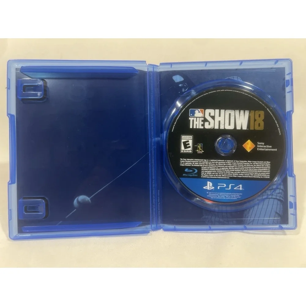 MLB The Show 18 PS4‎ Baseball Video Game PlayStation 4 Complete Tested